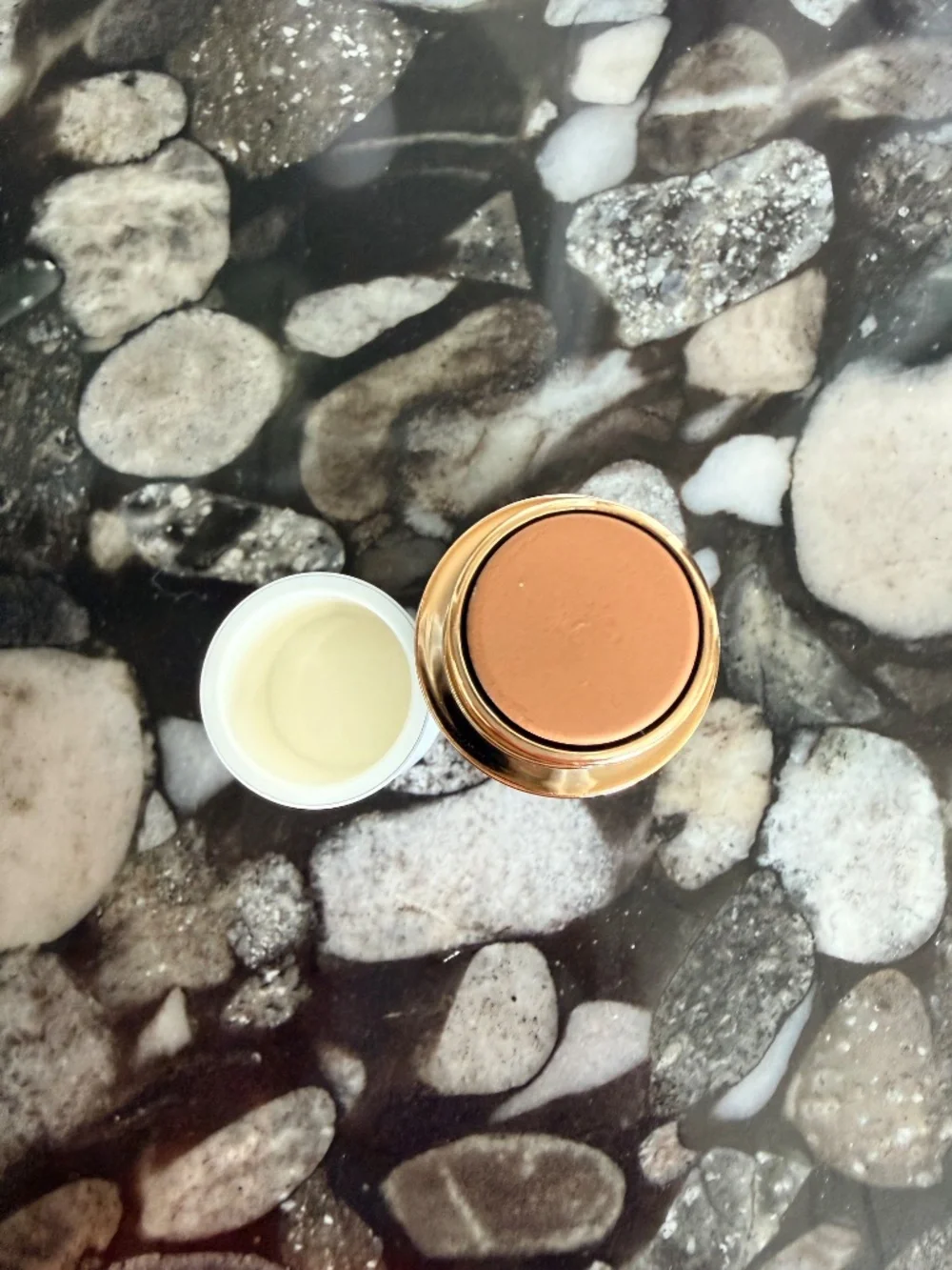 *new without box* ogee sculpted face stick- amber